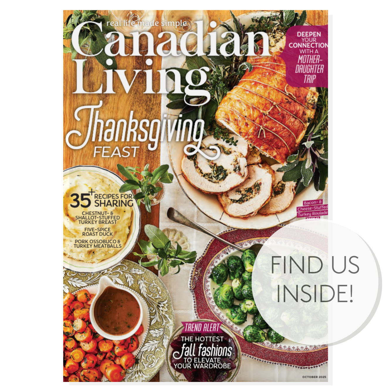 Tonic Living Featured in Canadian Living Magazine