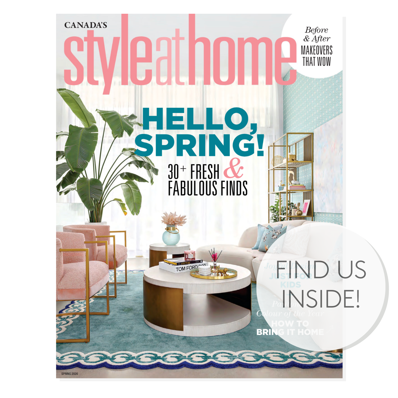 Tonic Living Featured in Style at Home Magazine's Spring 2026 Issue