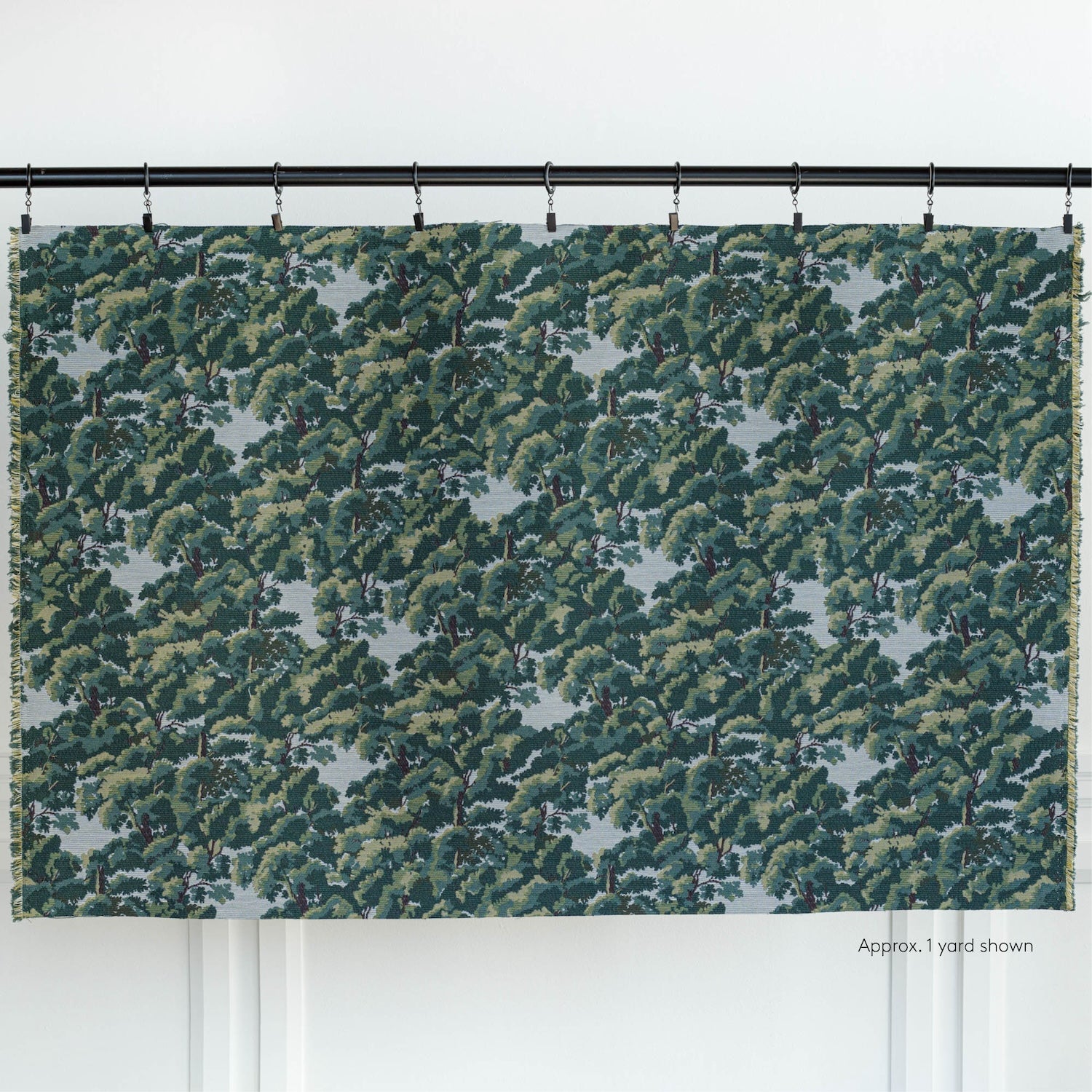 a forest tapestry patterned jacquard upholstery fabric from Tonic Living : 1 yard