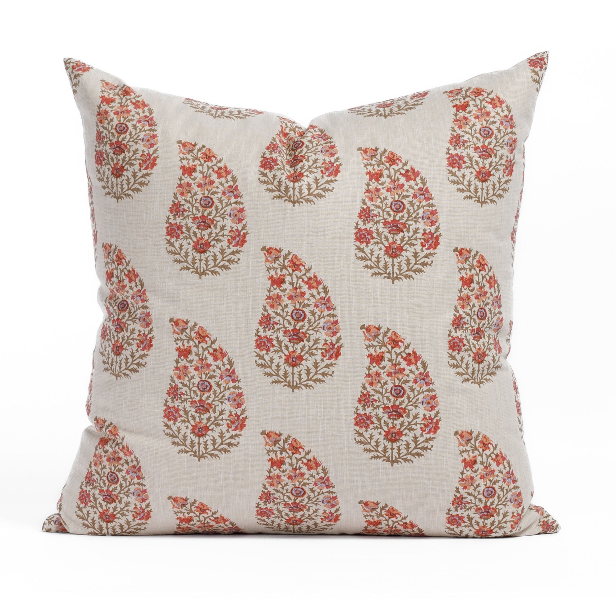 Tonic Living Grace 20x20 Pillow, featuring floral paisley botanical pattern.
