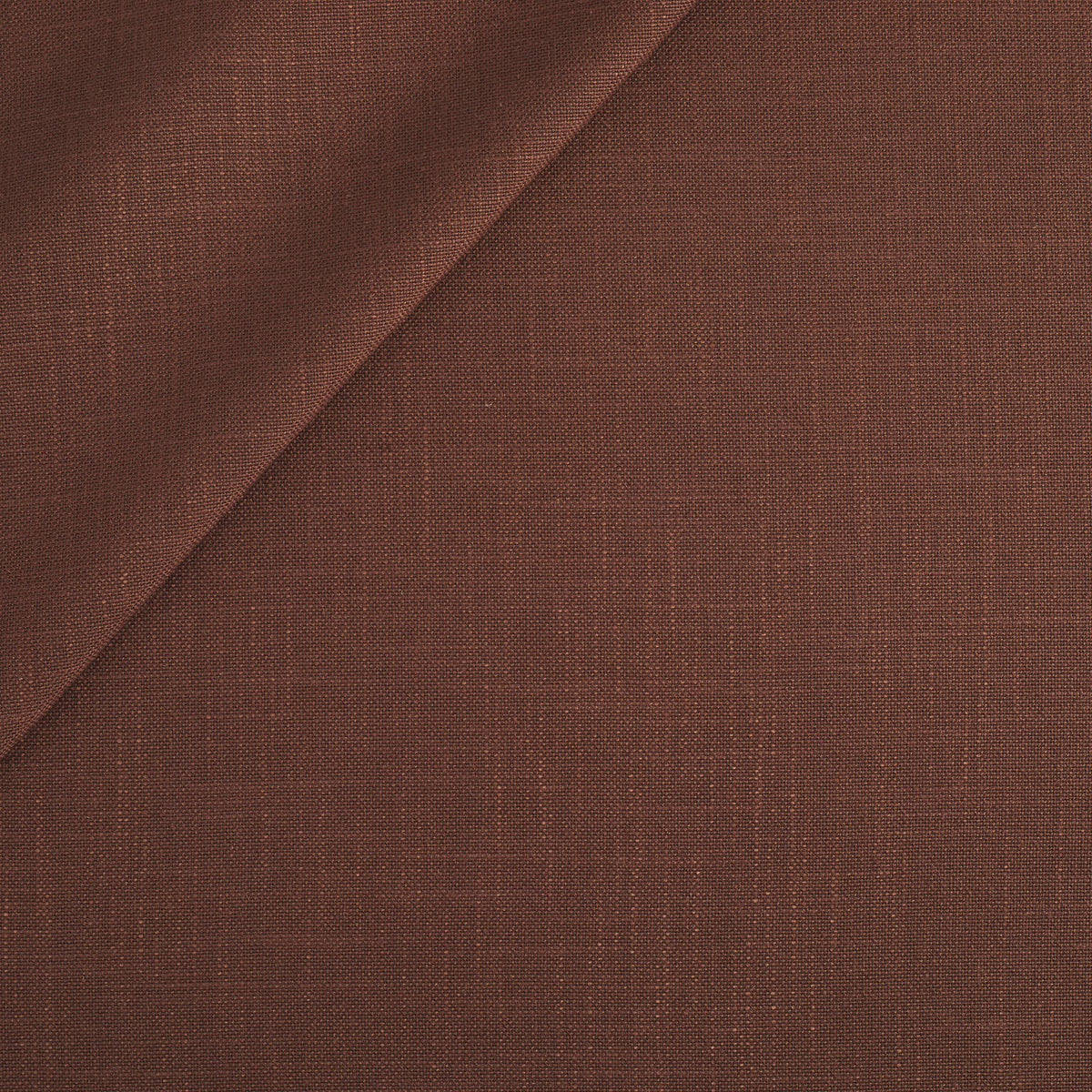 Tonic Living Hampton Fabric in Burgundy, an earthy burgundy high-performance upholstery fabric with the look of Belgian linen.
