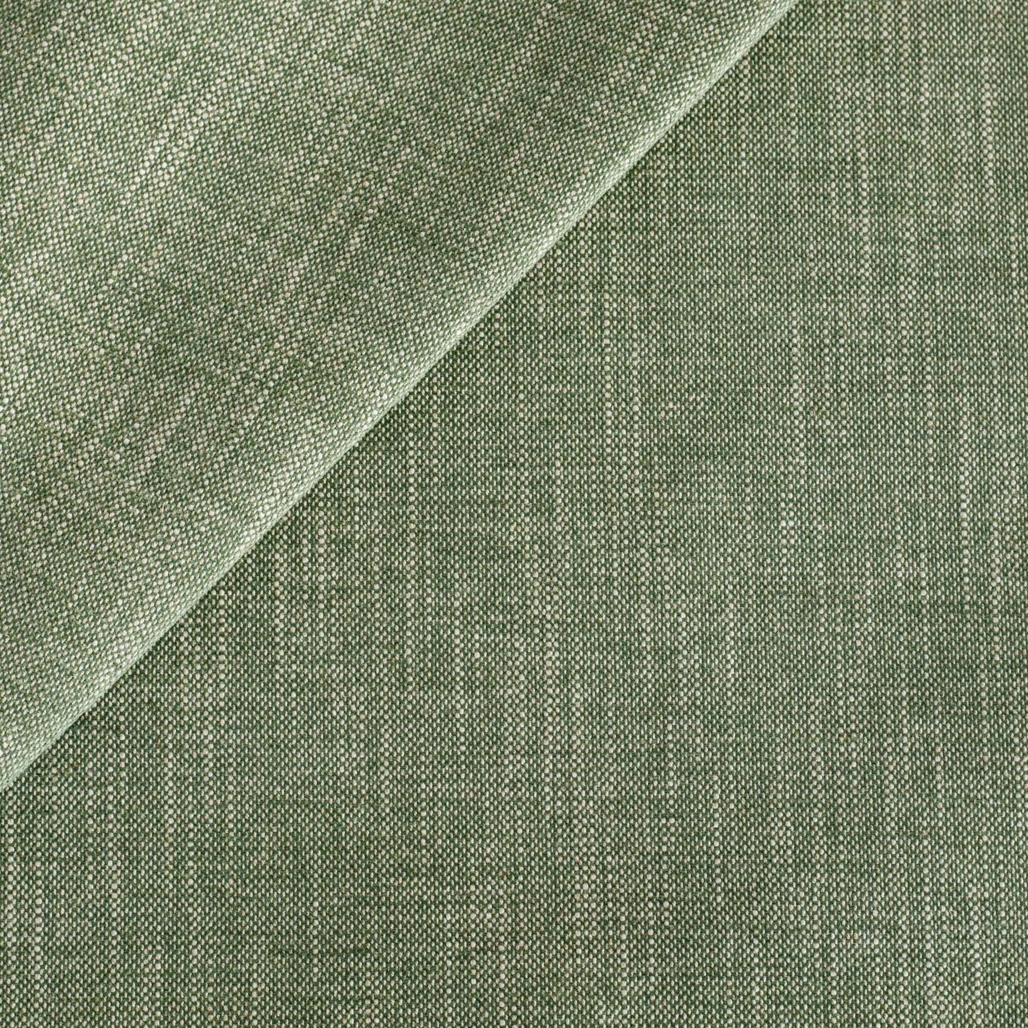 a pine green soft textured upholstery fabric from Tonic Living
