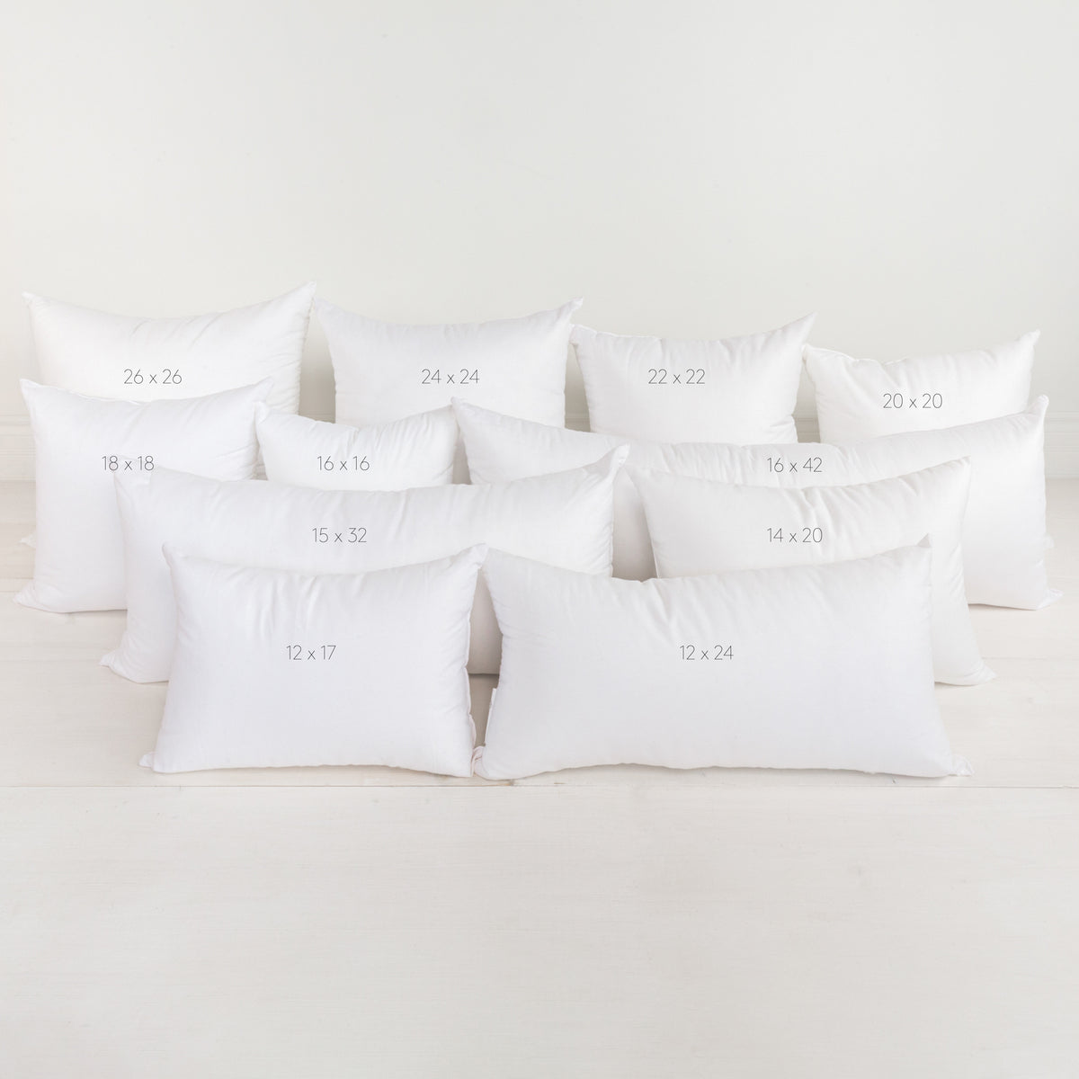 Faux Down Pillow Inserts – Tonic Living