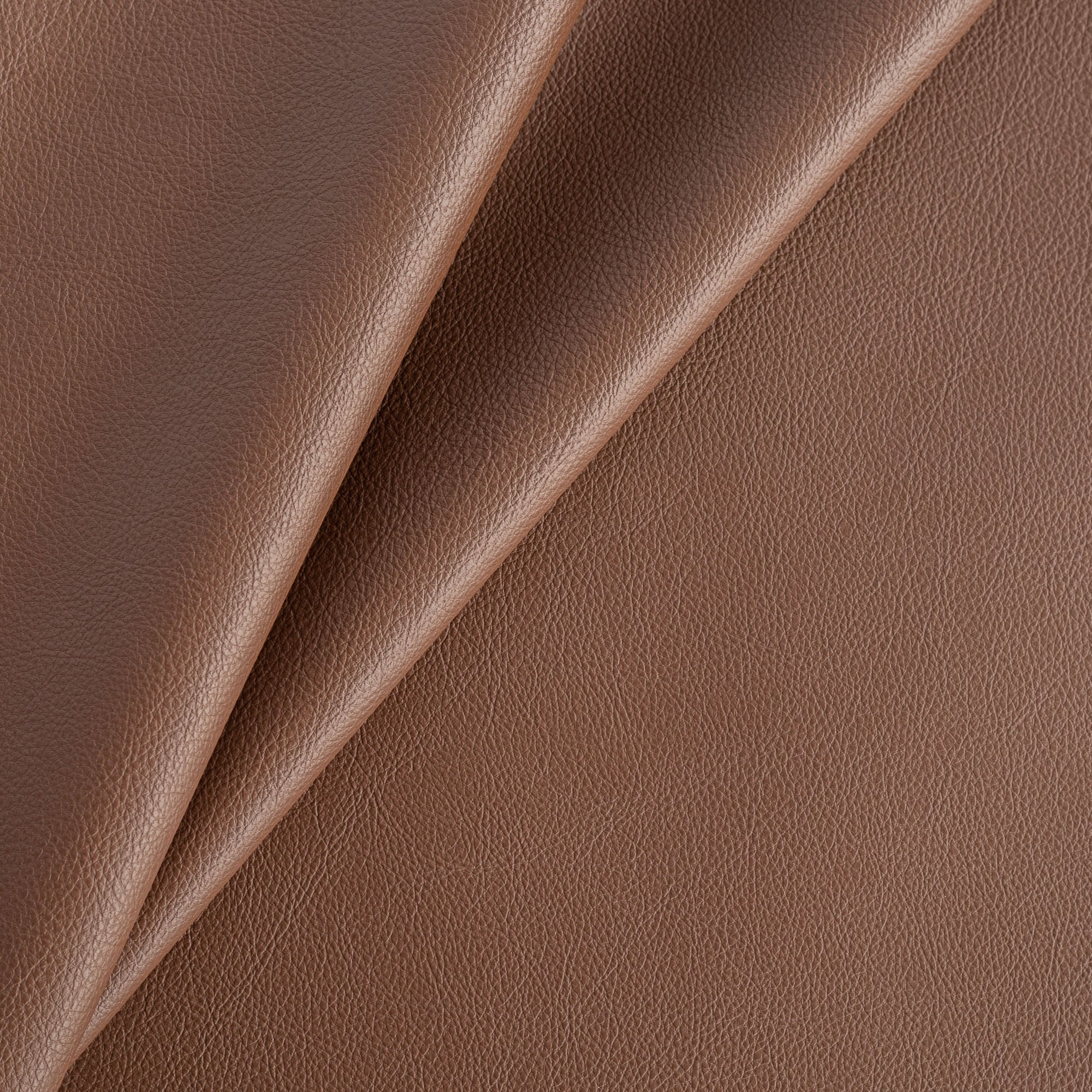 a deep brown vinyl faux leather performance upholstery fabric : view 3