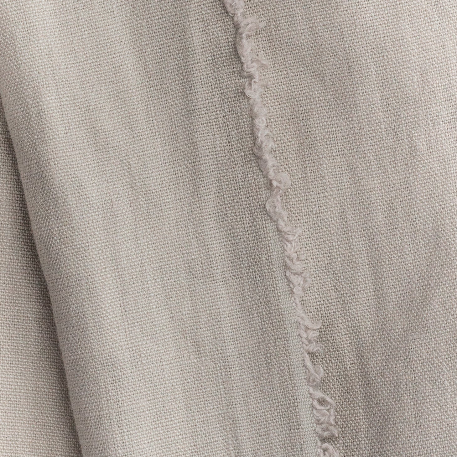 beige drapery weight linen fabric
