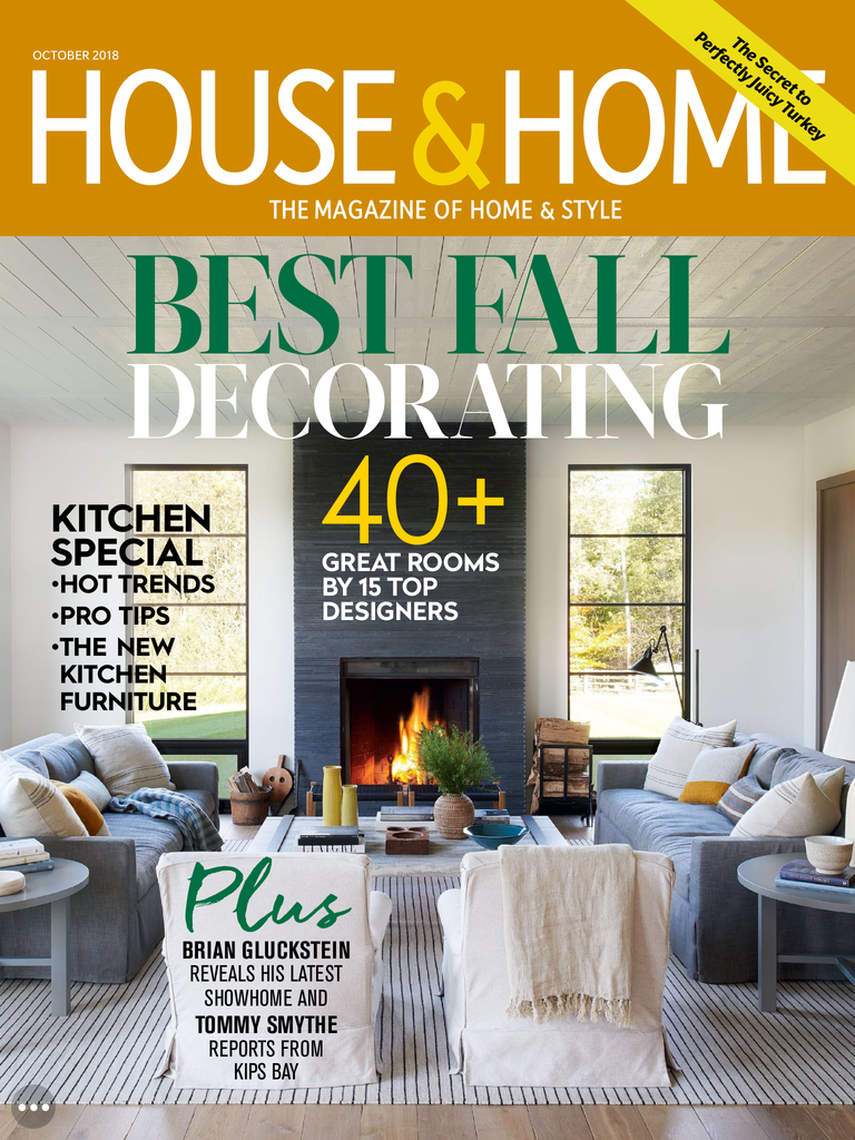 House & Home Oct 2018 Custom Pillows by Tonic Living