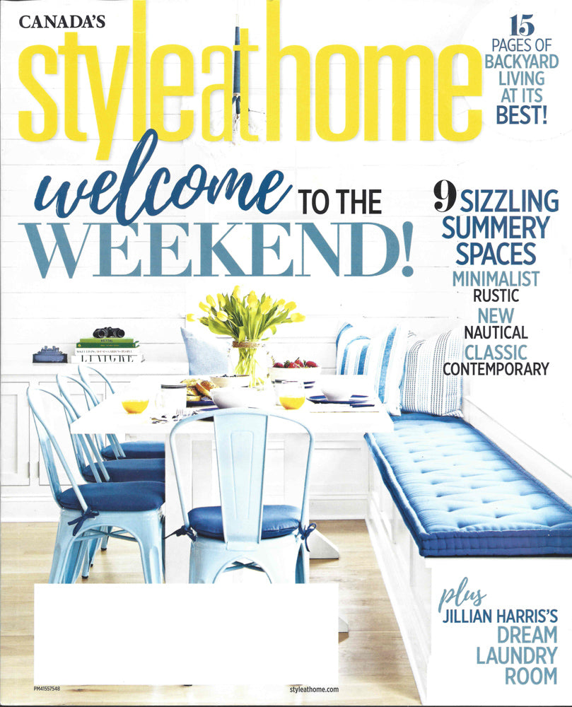 Style at Home July 2018 Issue featuring Tonic Living