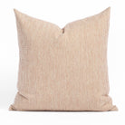 Aria 22x22 Pillow Clay, a terracotta pink and taupe tweedy textured outdoor pillow from Tonic Living