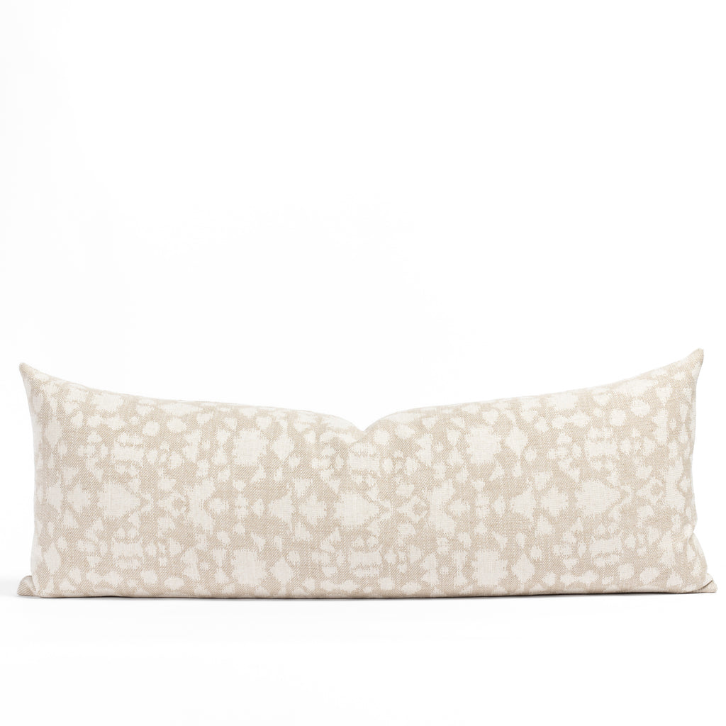 Astrid 16x42 Bolster Pillow, Natural