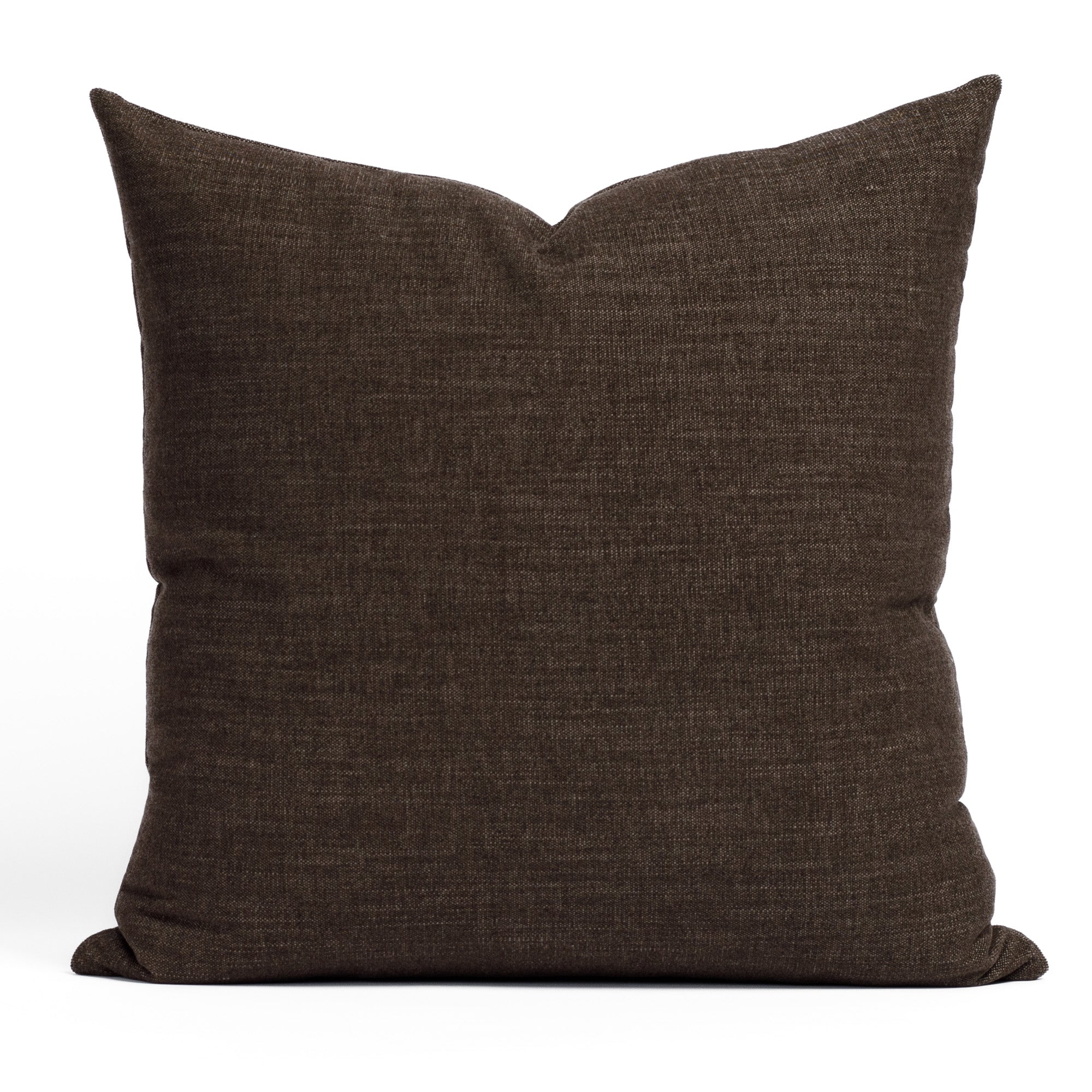 Bedford 22x22 Pillow, Coffee – Tonic Living