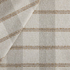 Buckley Wheat high-performance upholstery fabric in neutral plaid check pattern – Tonic Living