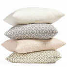 Calli floral block print pillows in four colors from Tonic Living