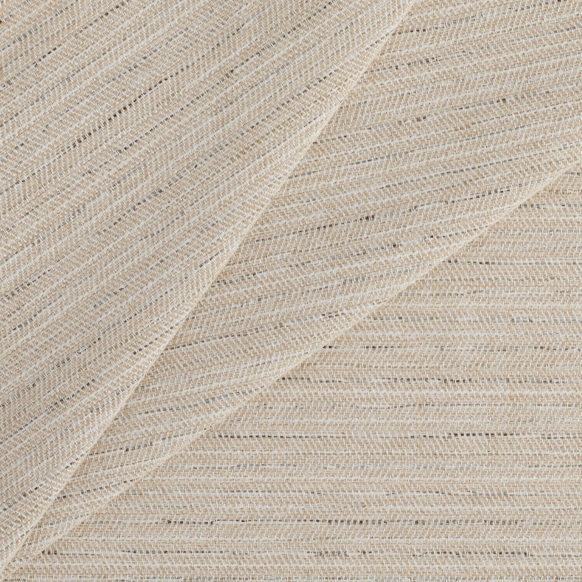 Tonic Living Chester Fabric, Flax — refined neutral herringbone upholstery fabric in oatmeal, soft white, and light grey.