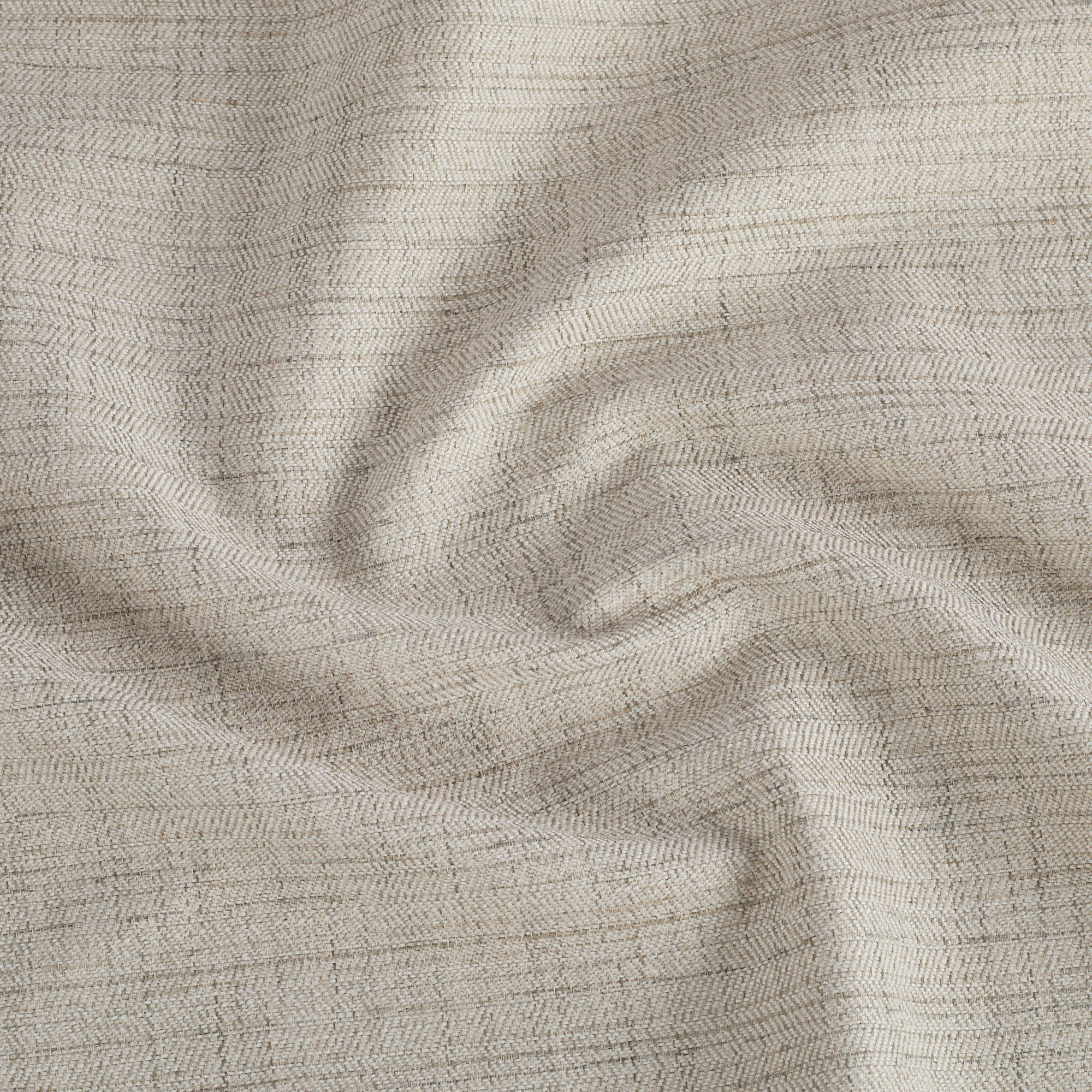 Neutral herringbone upholstery fabric by Tonic Living – Chester Pebble high-performance home decor textile.