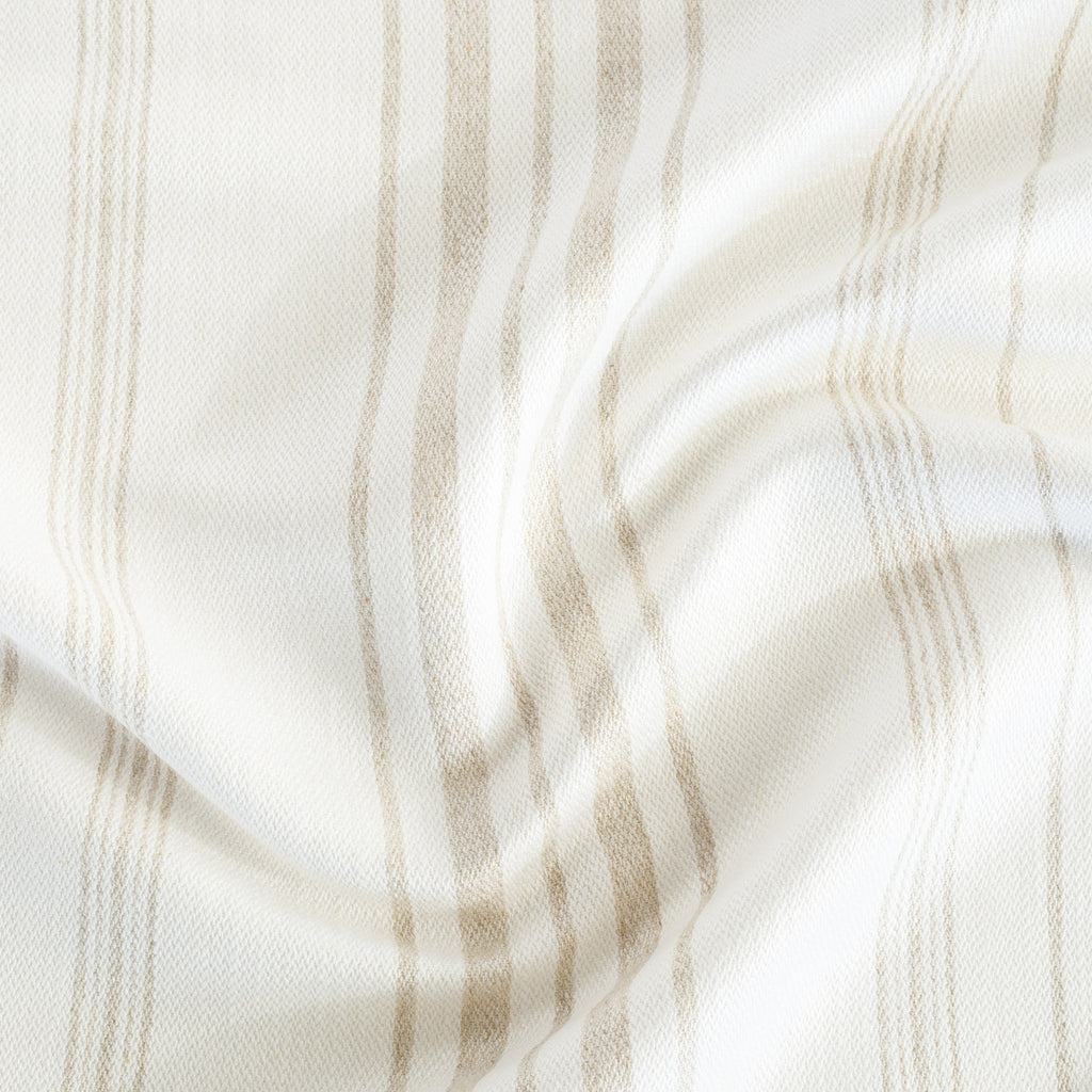 Arren Stripe Fabric, Chambray