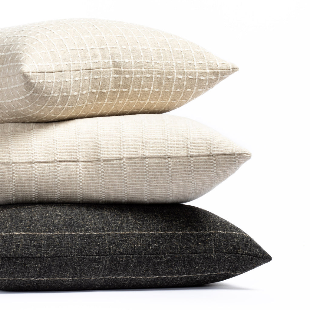 Cozy textured neutral Tonic Living throw pillows