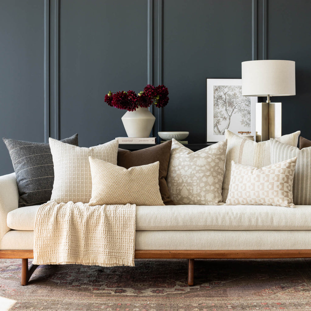 Where to Store Throw Pillows When You're Actually Using Your Furniture