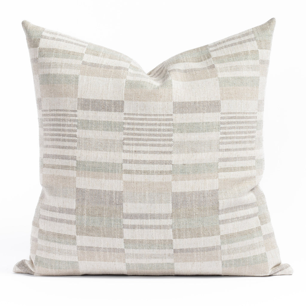 Ramsey 24x24 Pillow, Parchment Tonic Living