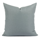 Tonic Living Hampton 24x24 pillow in Chambray, an oversized chambray blue pillow with Belgian linen look.