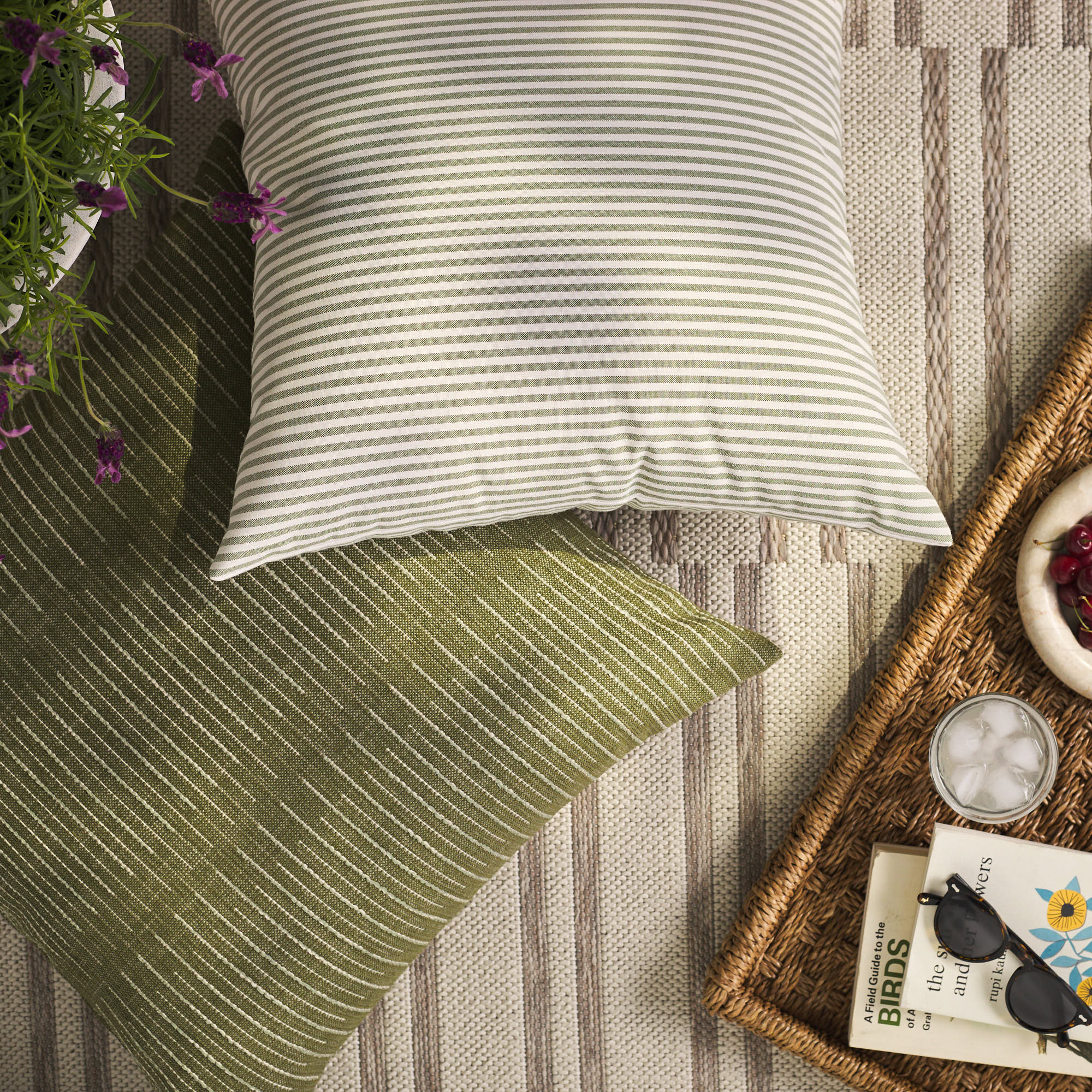 Refresh 20x20 Outdoor Pillow, Hedge – Tonic Living