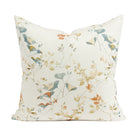 Tonic Living Laurel Meadow decorative pillow featuring leafy vines in a soft watercolor effect.