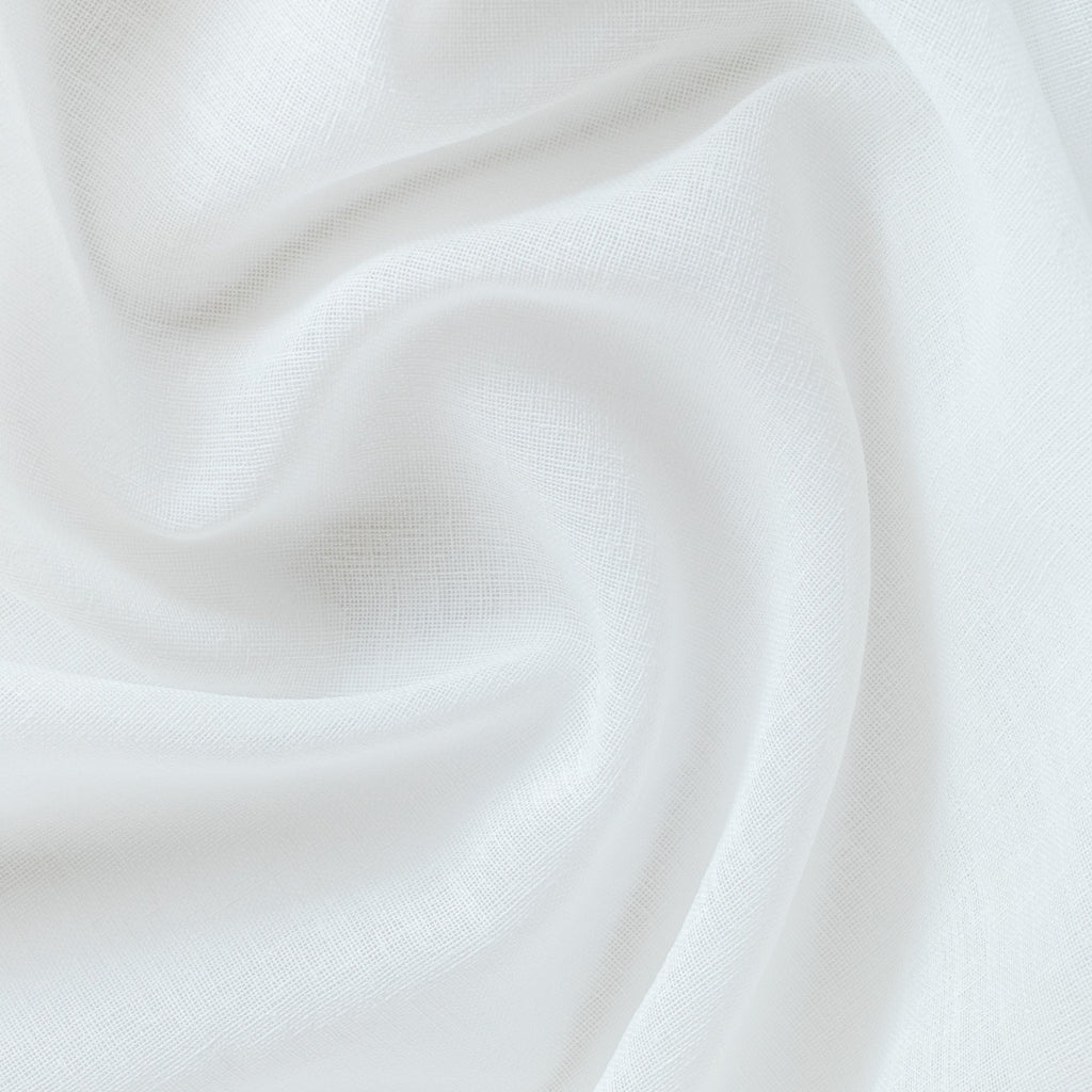 Palmero Cloud White, a soft white sheer drapery fabric from Tonic Living