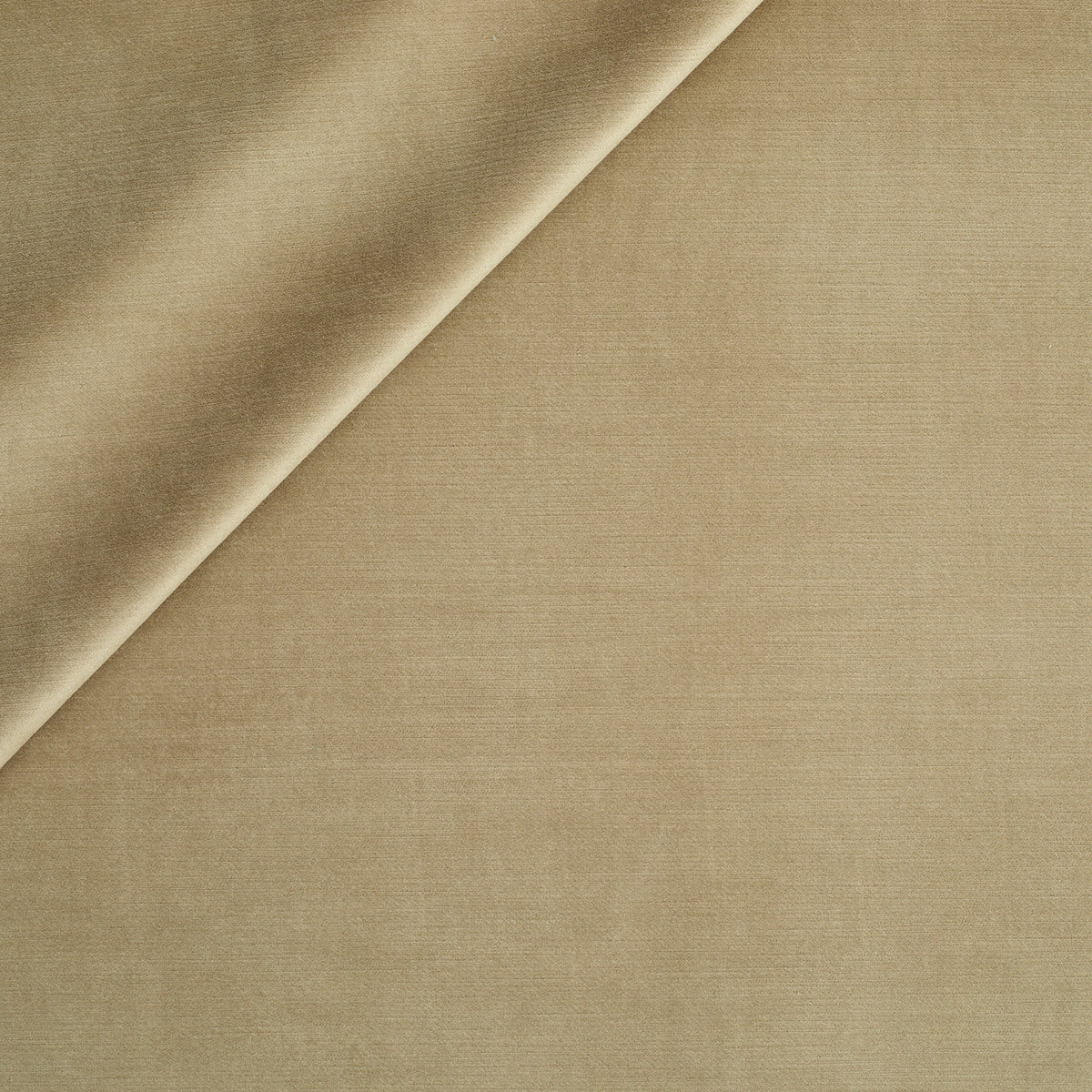 Tonic Living Sterling Velvet Fabric in Bark, a warm brown velvet upholstery fabric with fine linear texture.