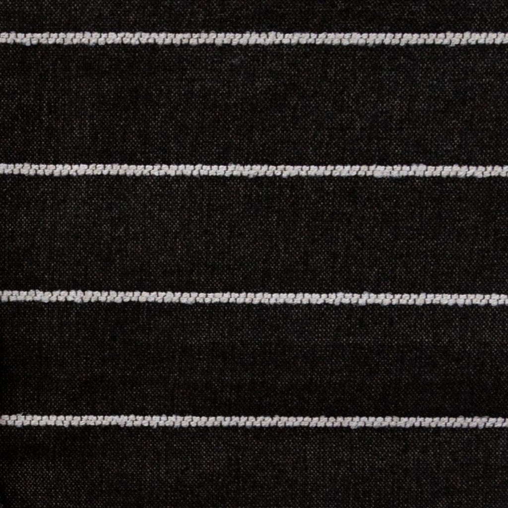Avalon Stripe Fabric, Ebony, by Tonic Living