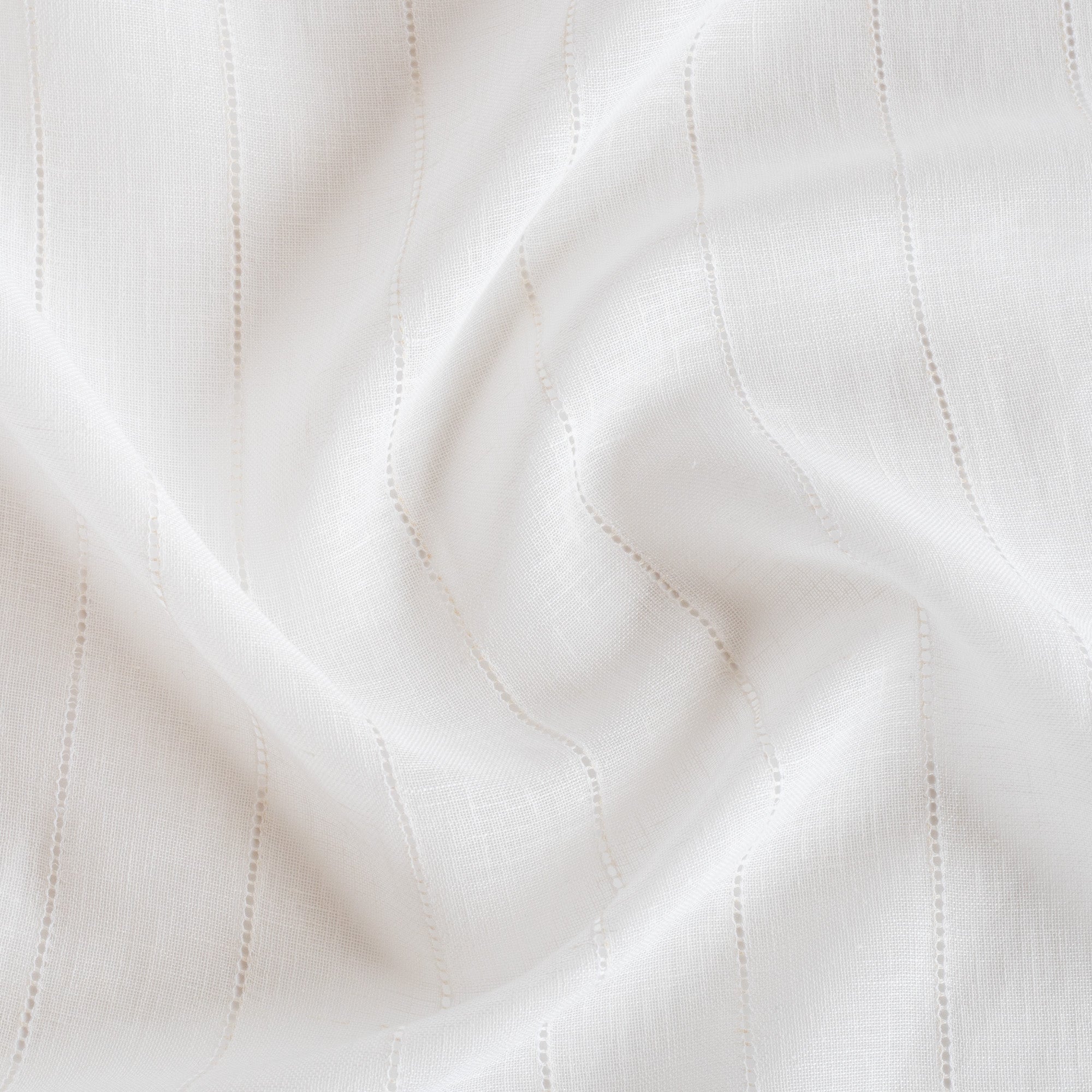 Ida Embroidered Sheer Fabric, Cloud White – Tonic Living