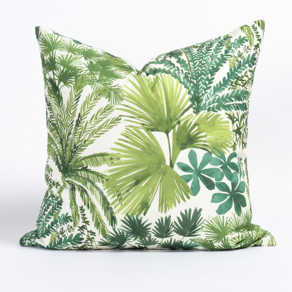 Daintree 20x20 Pillow Palm Green