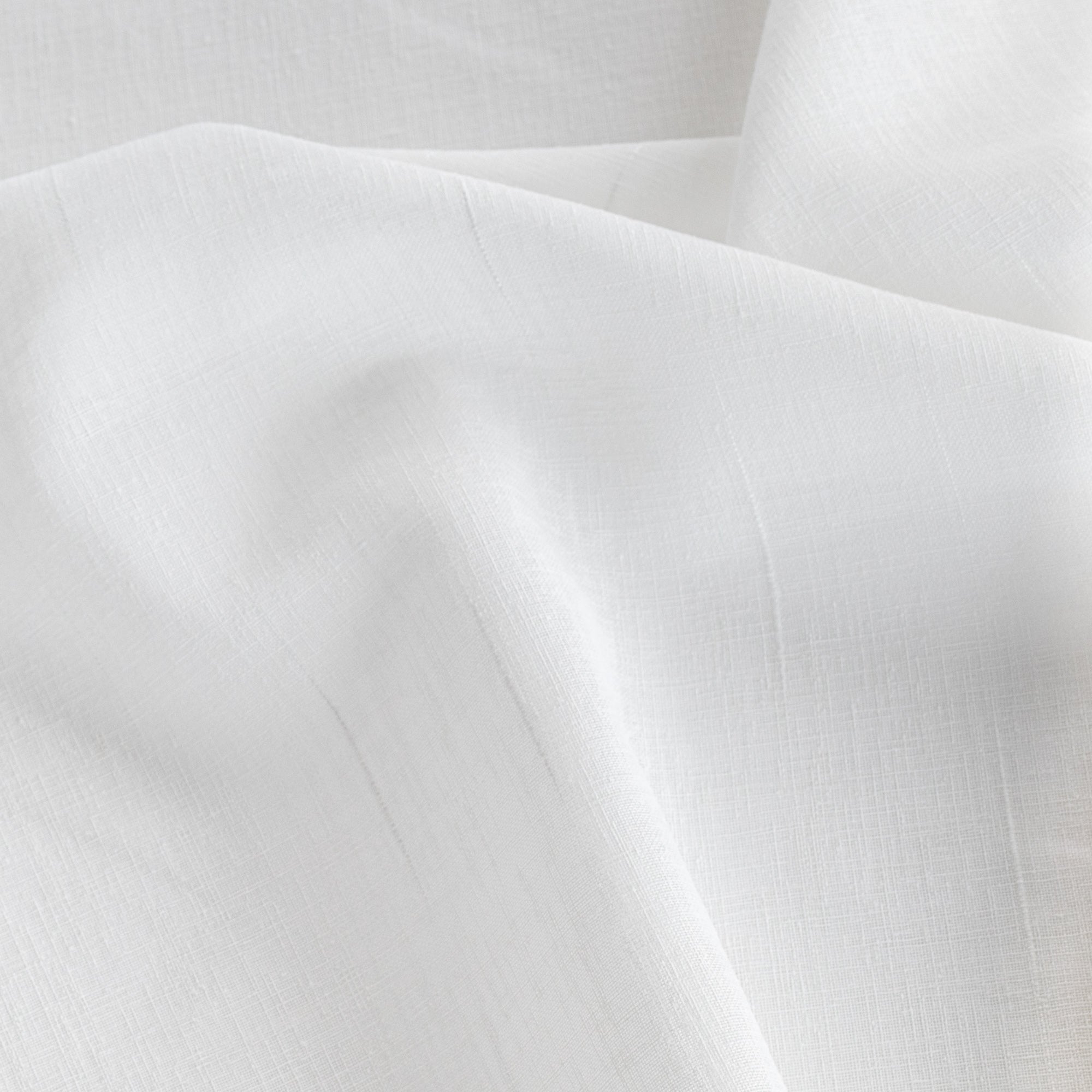 Della Sheer Fabric, Winter White