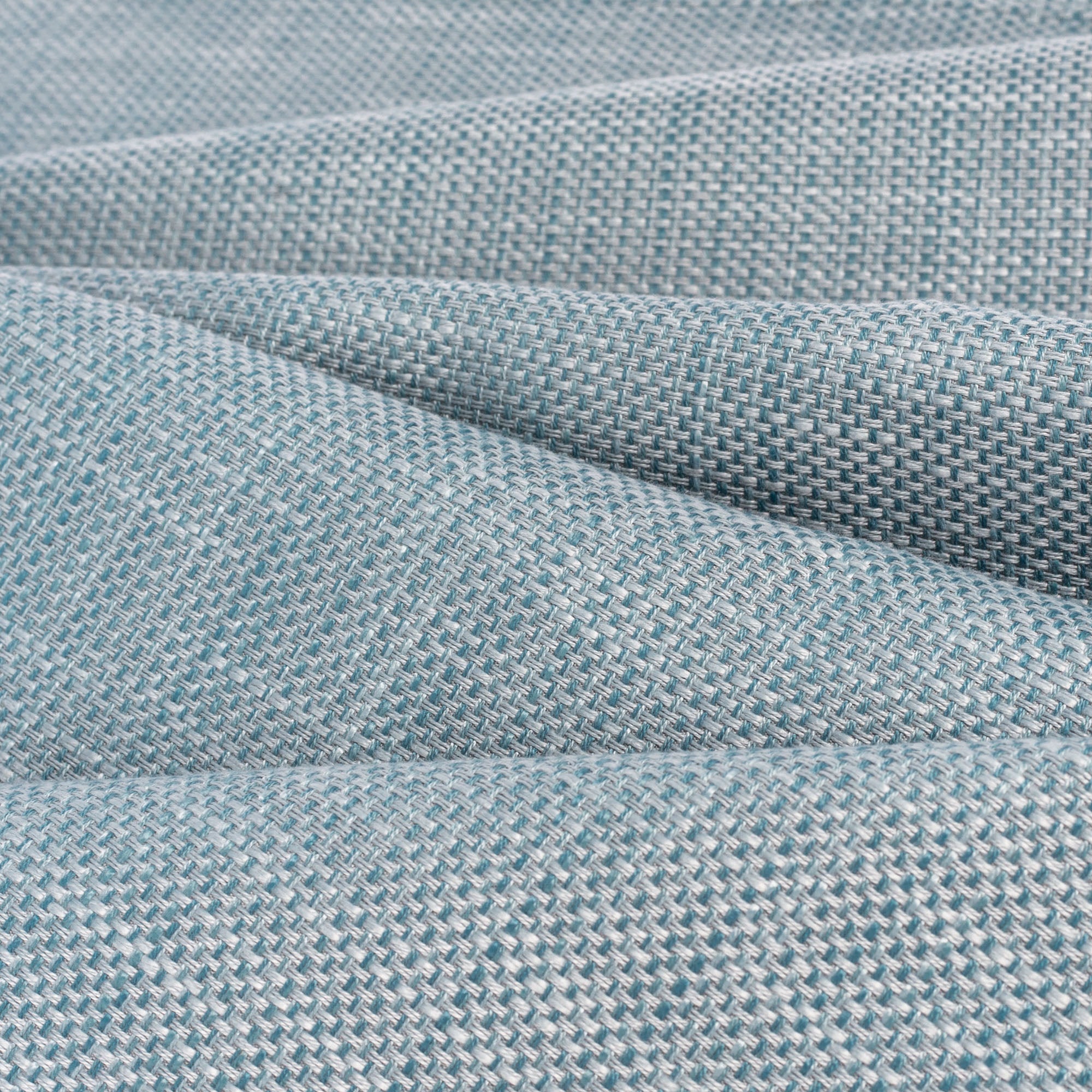 Ernesto Riviera, a gray blue basketweave indoor outdoor fabric from Tonic Living