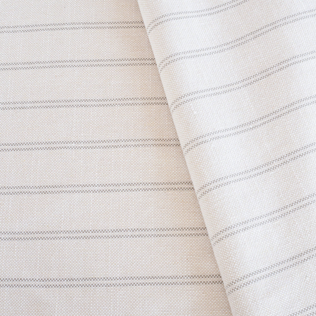 Farina Stripe Fabric, Birch
