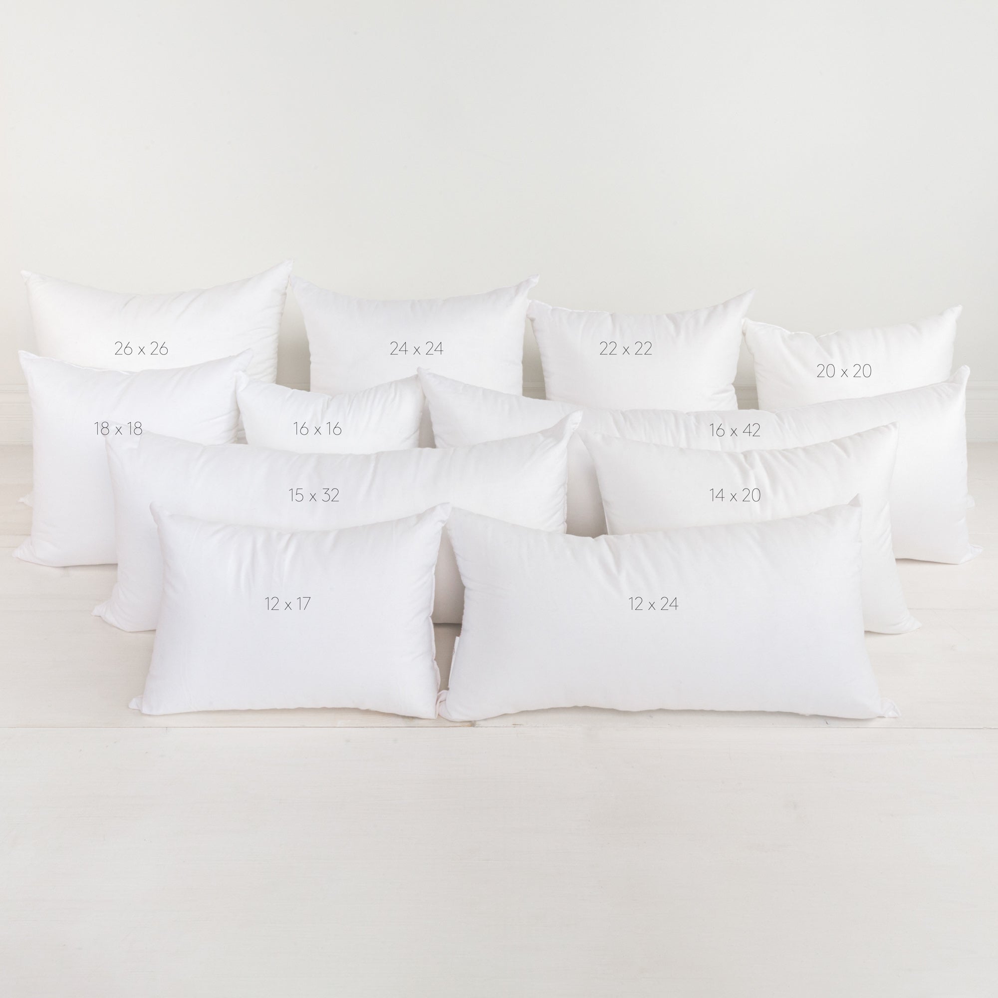 Faux Down Pillow Inserts Tonic Living
