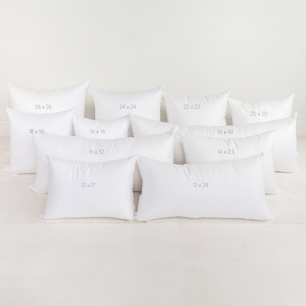 Faux Down Pillow Inserts