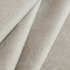 a warm gray herringbone home decor fabric