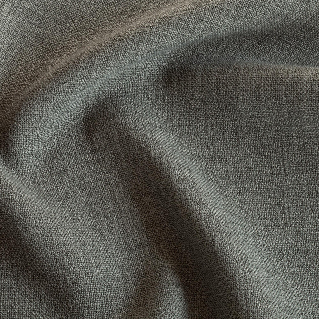 a gray upholstery fabric with crypton stain resistant finish