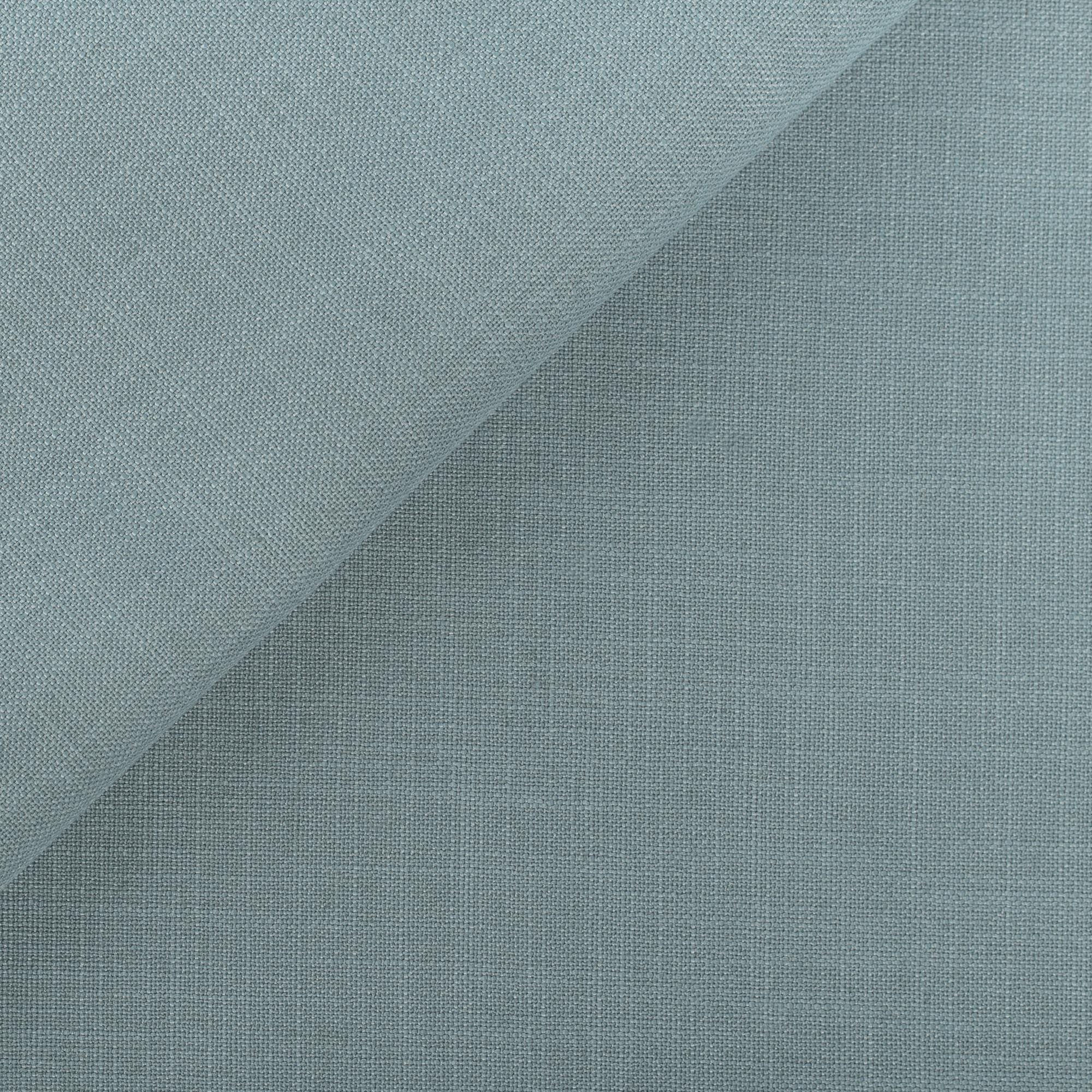 Grange Fabric Seaspray, a watery blue high performance upholstery fabric : close up view
