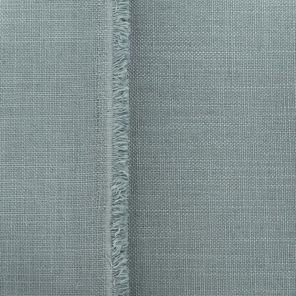 Grange Fabric Seaspray, a watery blue high performance upholstery fabric : close up view 2