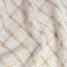 Harriet ivory and beige plaid check fabric from Tonic Living