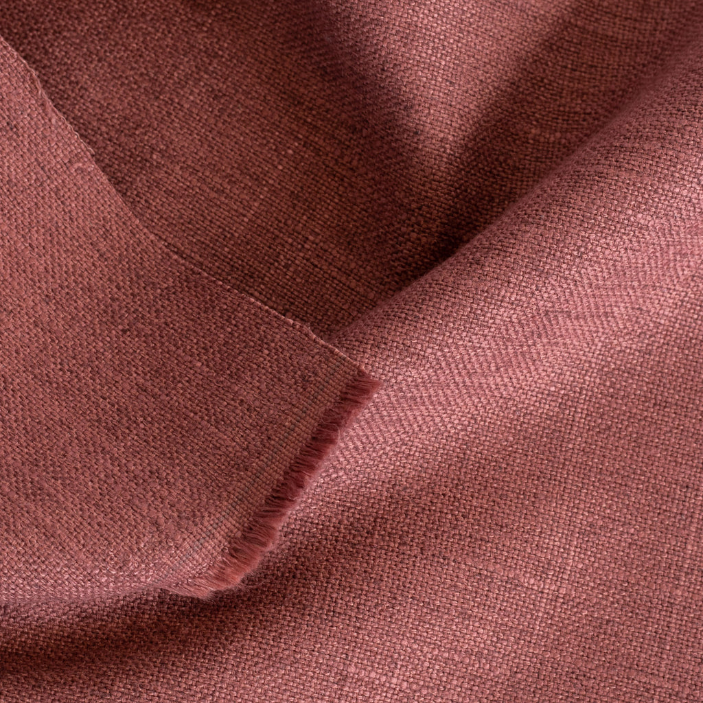 a burgundy red tonic living upholstery fabric
