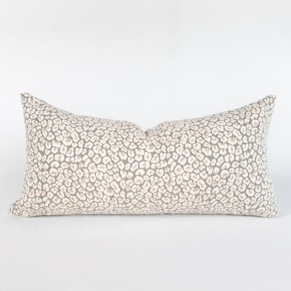 Jackie 12x24 Lumbar Pillow, Spots