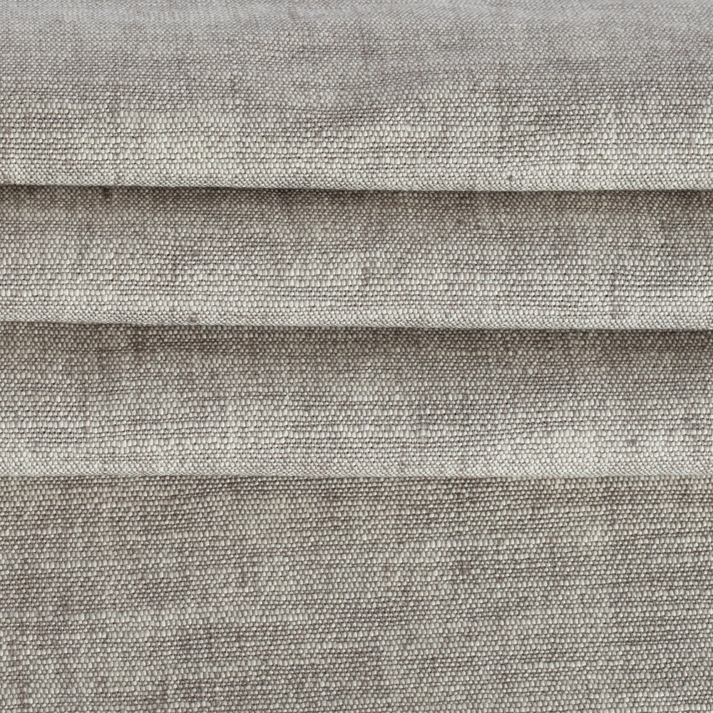 Kingham Cobblestone grey taupe linen cotton home decor fabric : view 2
