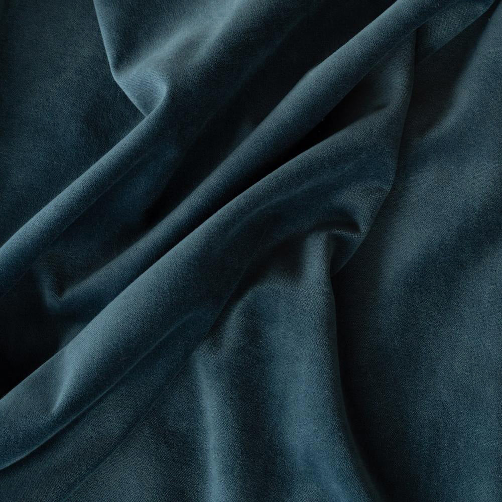 Mason Velvet Fabric, Lakeland Blue