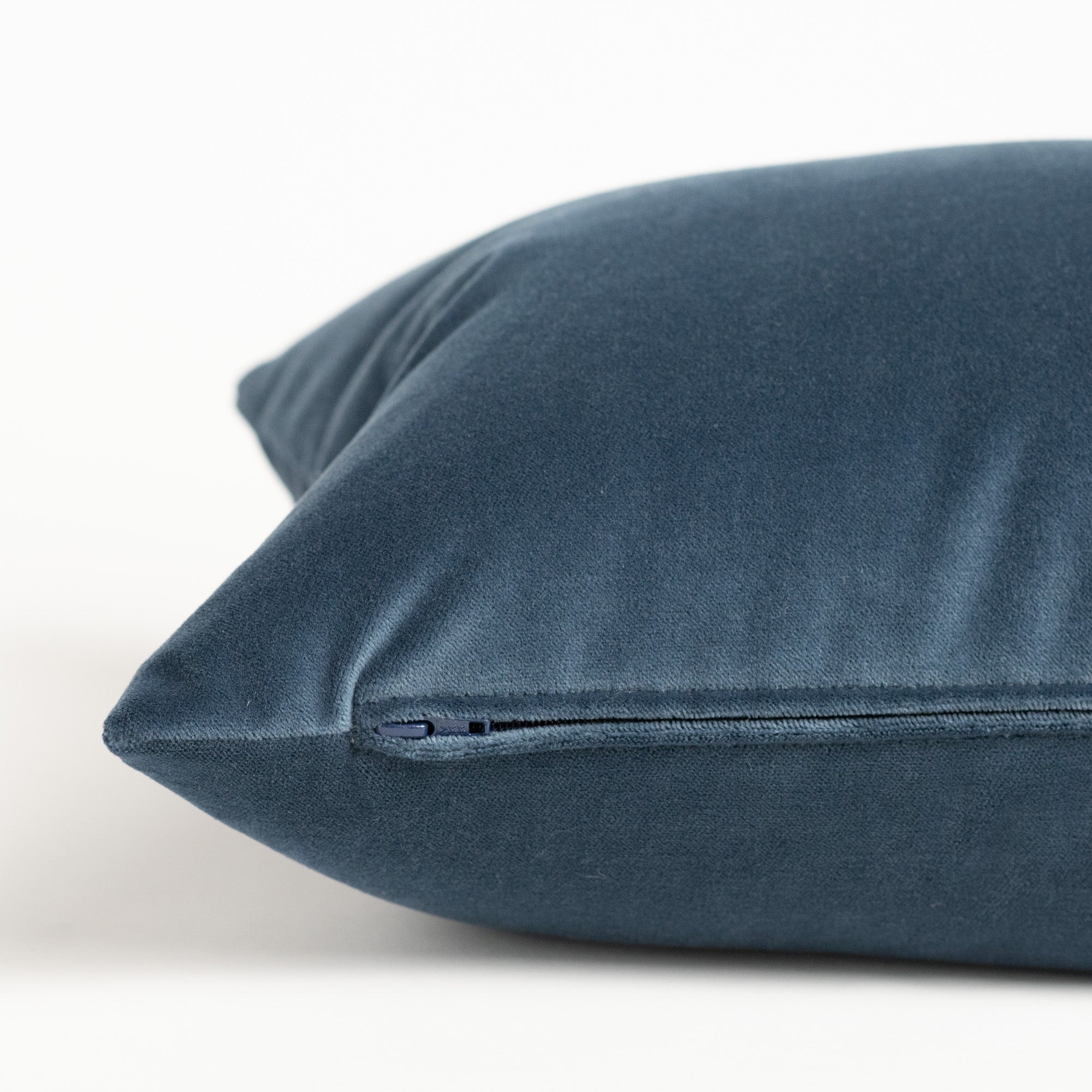 Mason Velvet 14x20 Lumbar Pillow, Lakeland Blue – Tonic Living