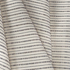 Misto Stripe Cream and black, a cream and black horizontal striped Crypton home performance fabric from Tonic Living