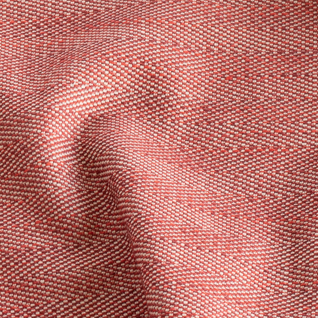 Molino red herringbone indoor outdoor fabric : view 5