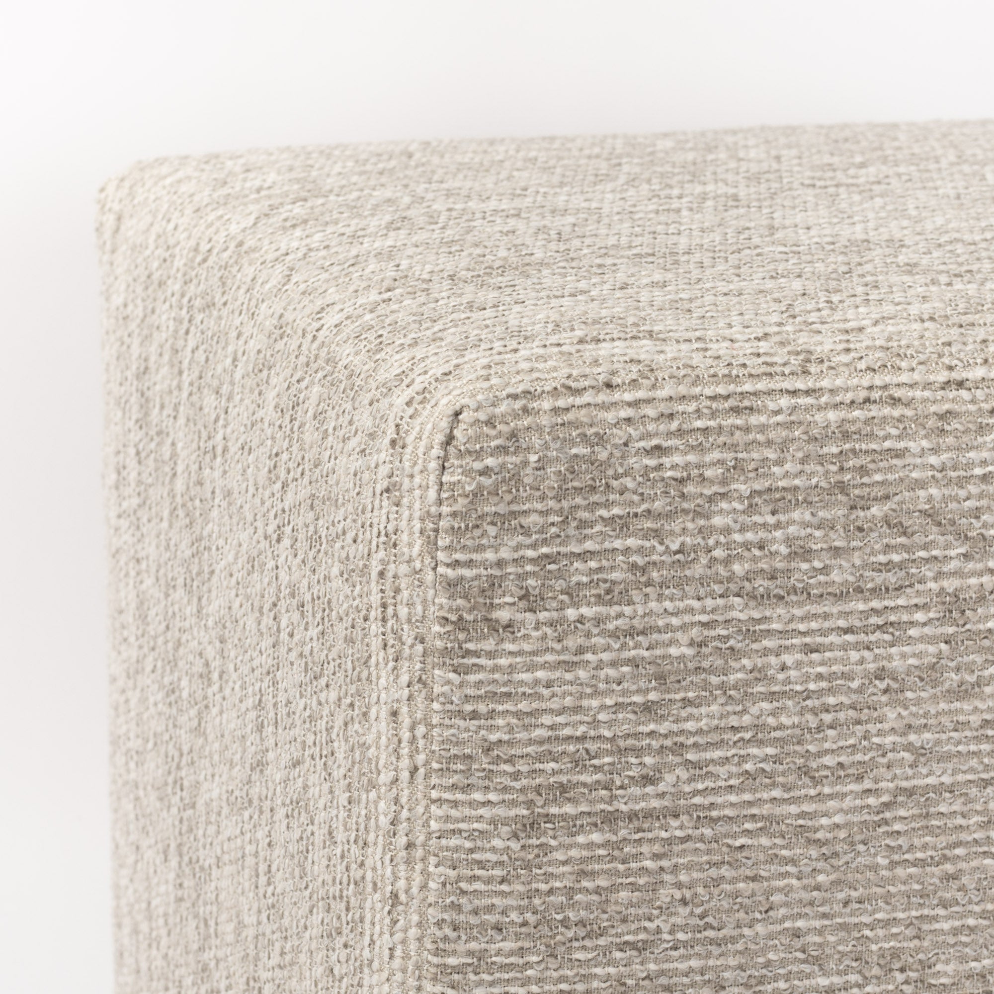 Natura 16x16 Cube Ottoman, Linen – Tonic Living