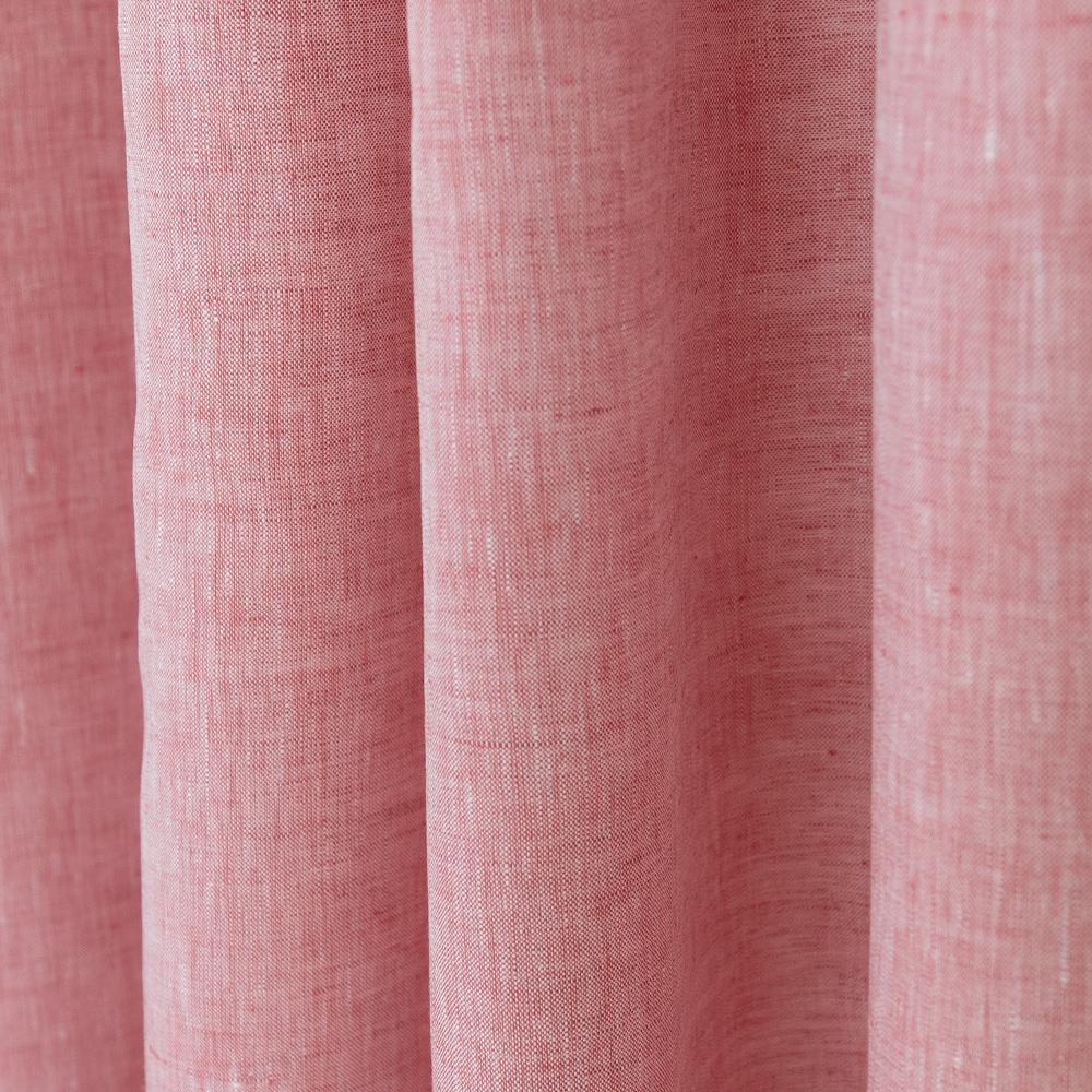 Normandy pink drapery linen fabric from Tonic Living