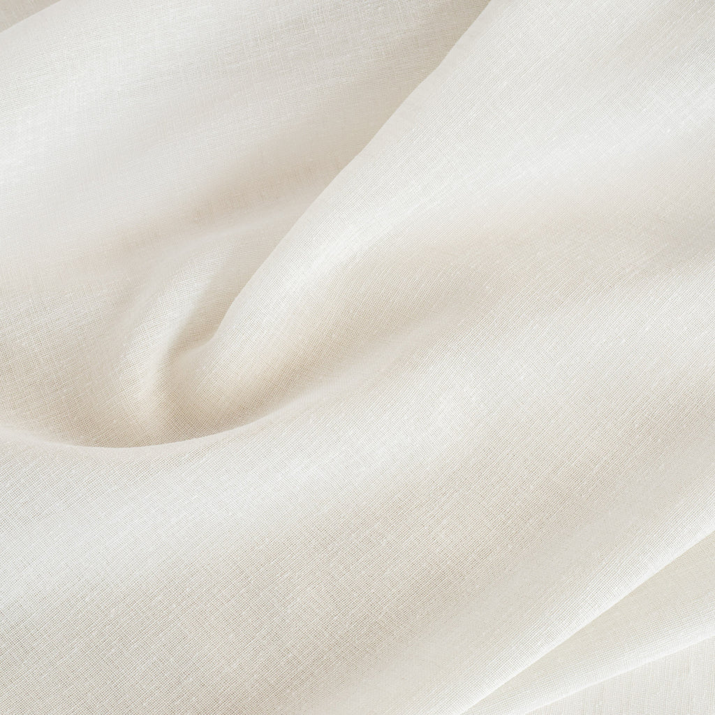 Palermo Oyster cream sheer double width drapery fabric from Tonic Living